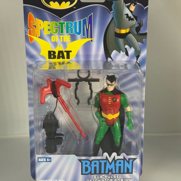 Batman Spectrum Of The Bat Sub-Pulse Detonator Robin Action Figure 2002 - Picture 1 of 9